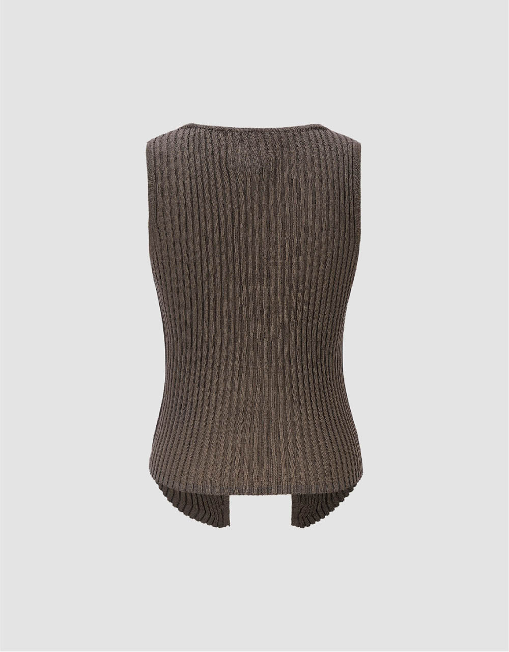 2 In 1 Halter Neck Knitted Vest