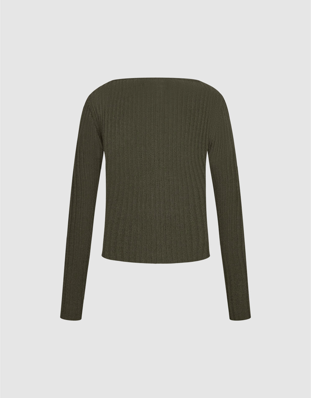 Crew Neck Knitted T-Shirt