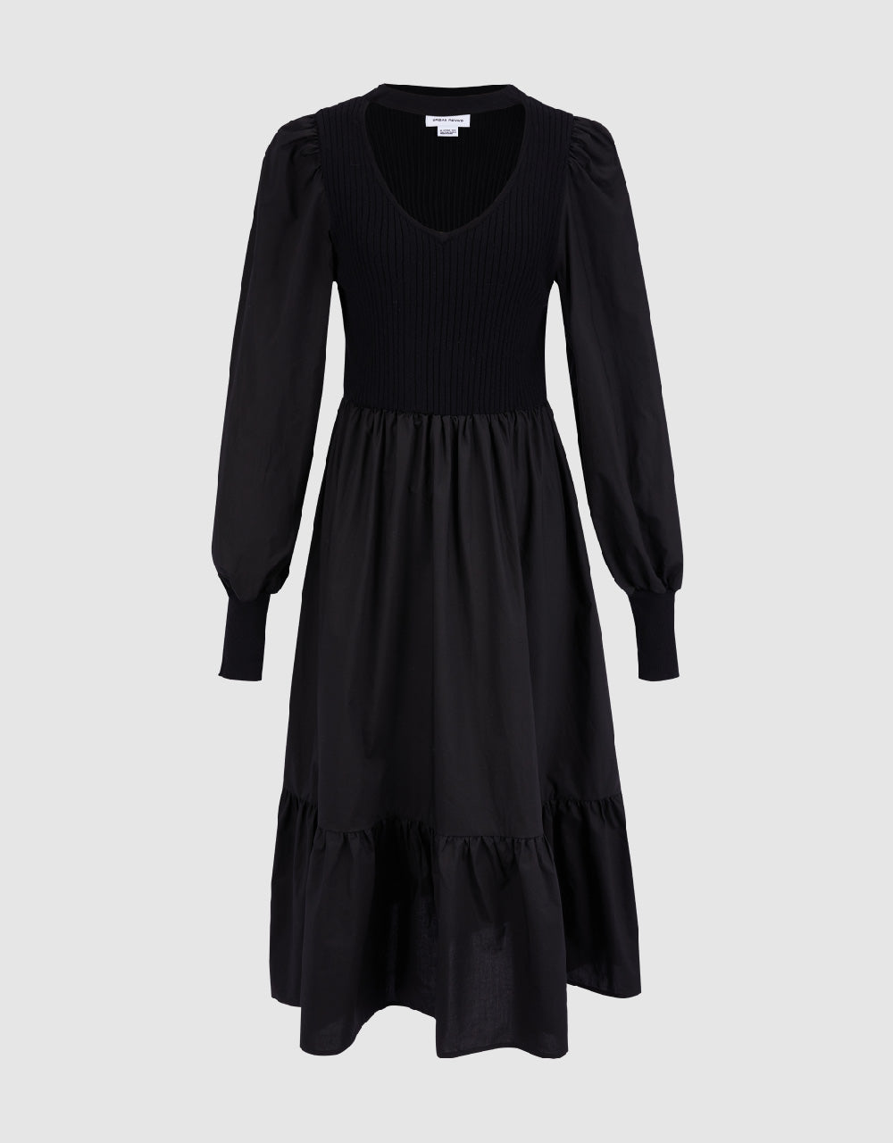 Crew Neck Knitted Dress