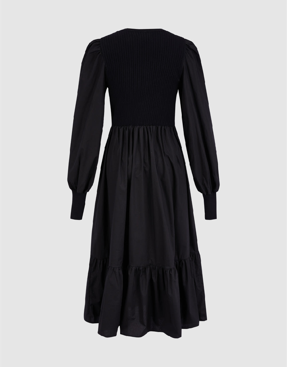 Crew Neck Knitted Dress