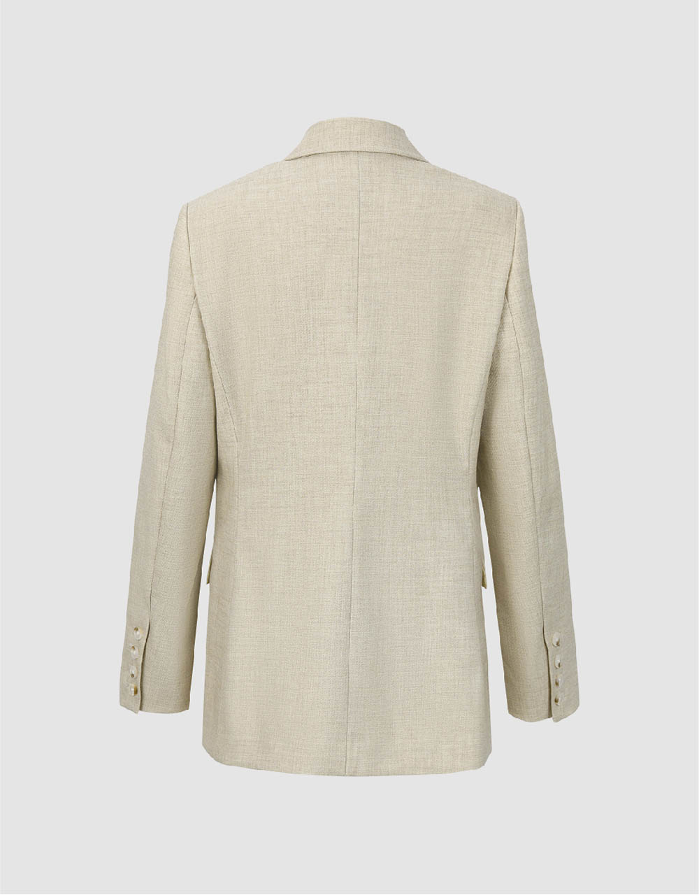 Notch Lapel Tailored Blazer