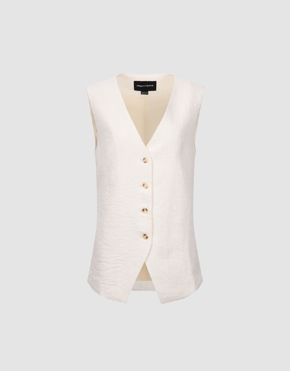 V-Neck A-Line Waistcoat