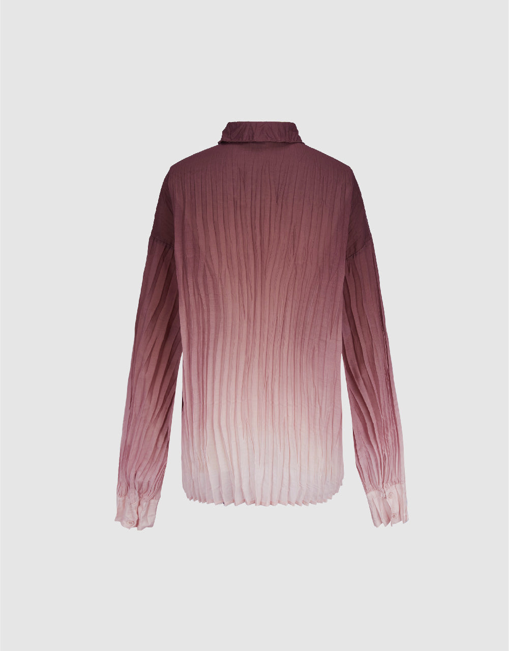 Gradient Shirred Shirt