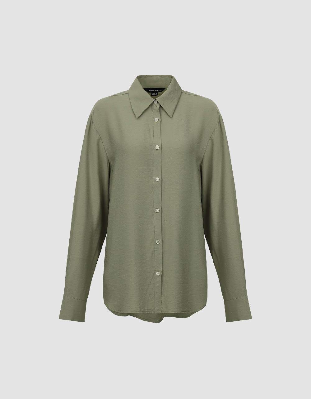 Straight Button Up Overhead Shirt