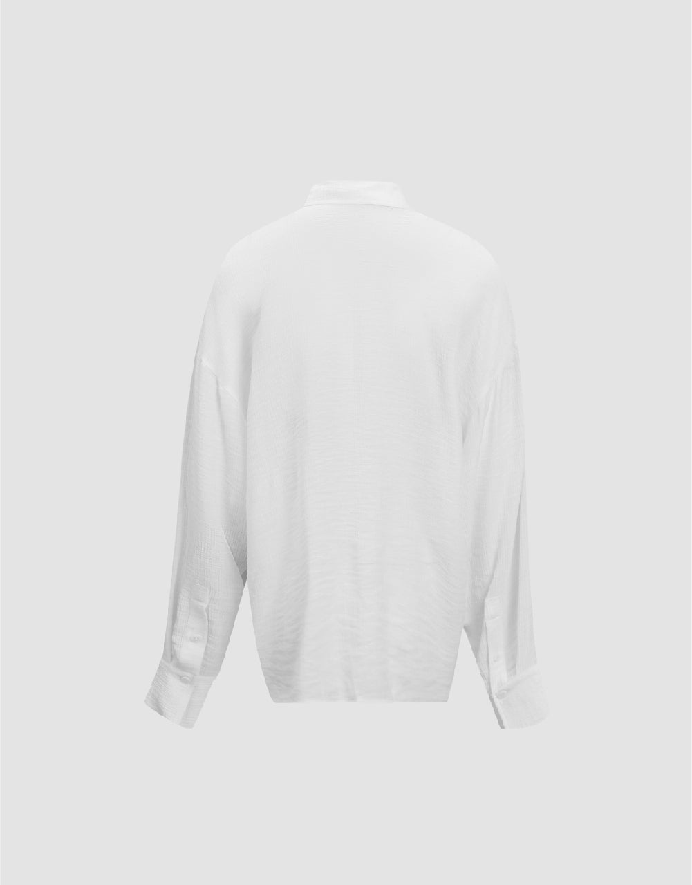 Button Half Placket Straight Overhead Shirt