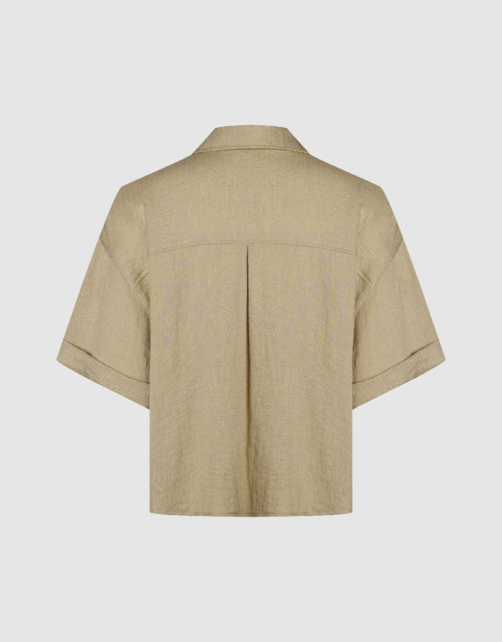 Lapel V-Neck Loose Shirt