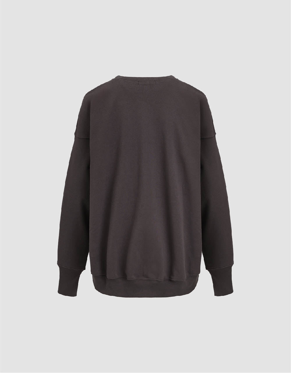 Drop Shoulder Sleeve Crew Neck Sweatshirt