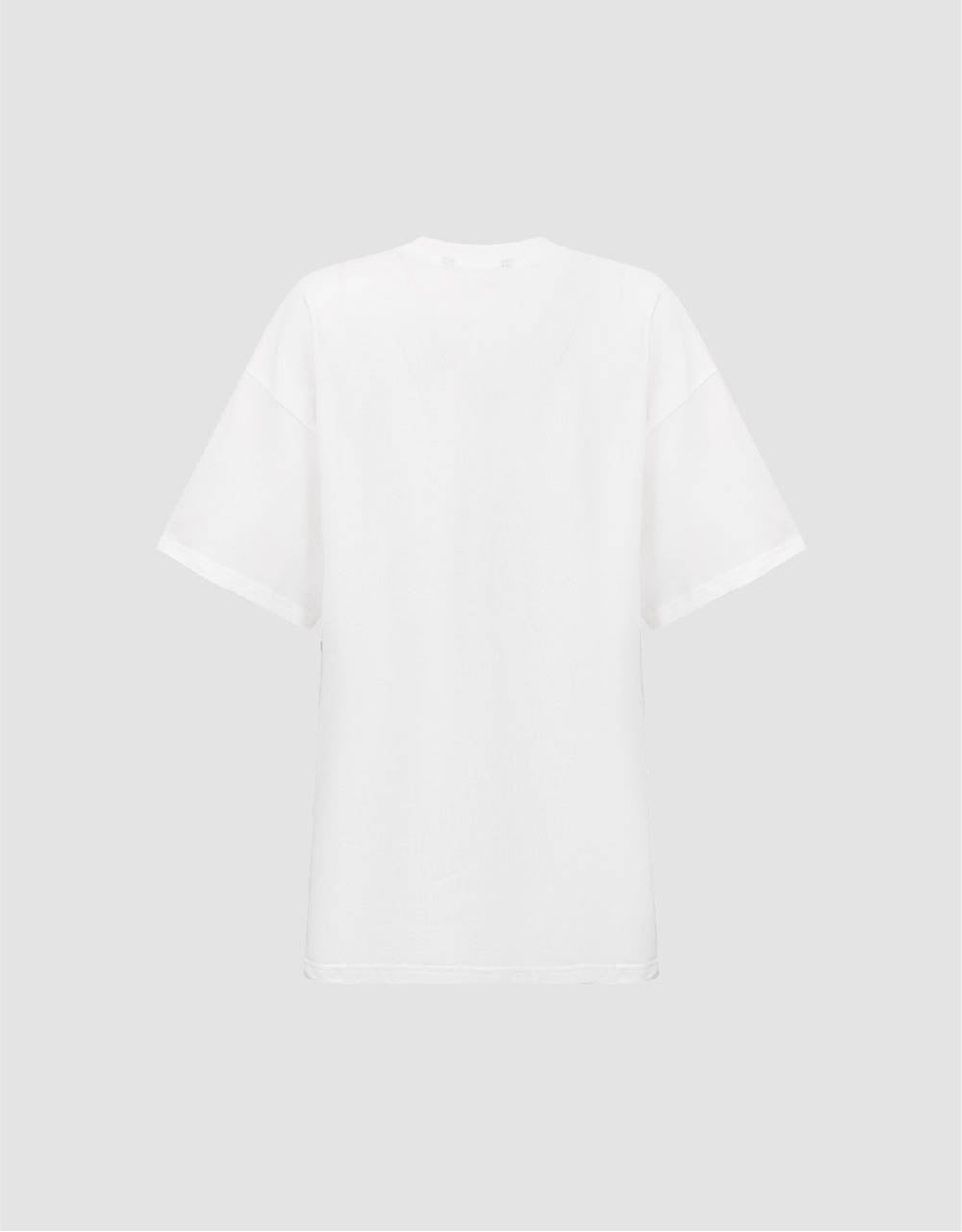 Crew Neck Straight T-Shirt