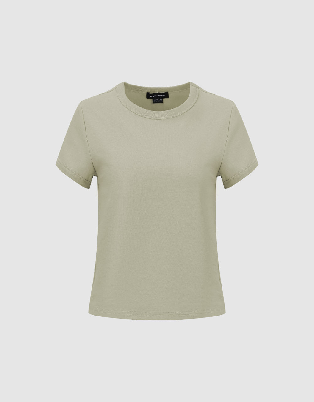 Crew Neck Skinny T-Shirt