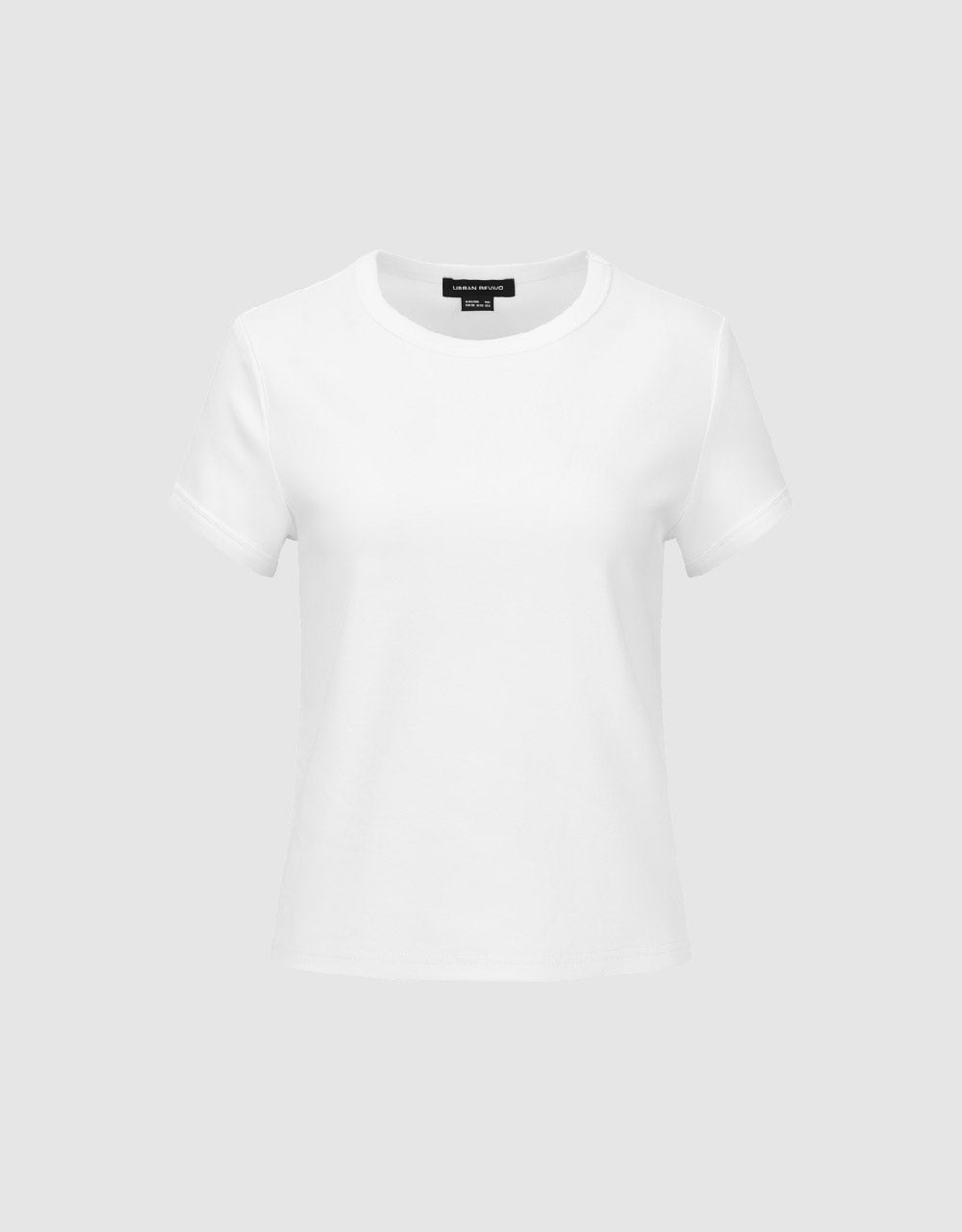 Crew Neck Skinny T-Shirt