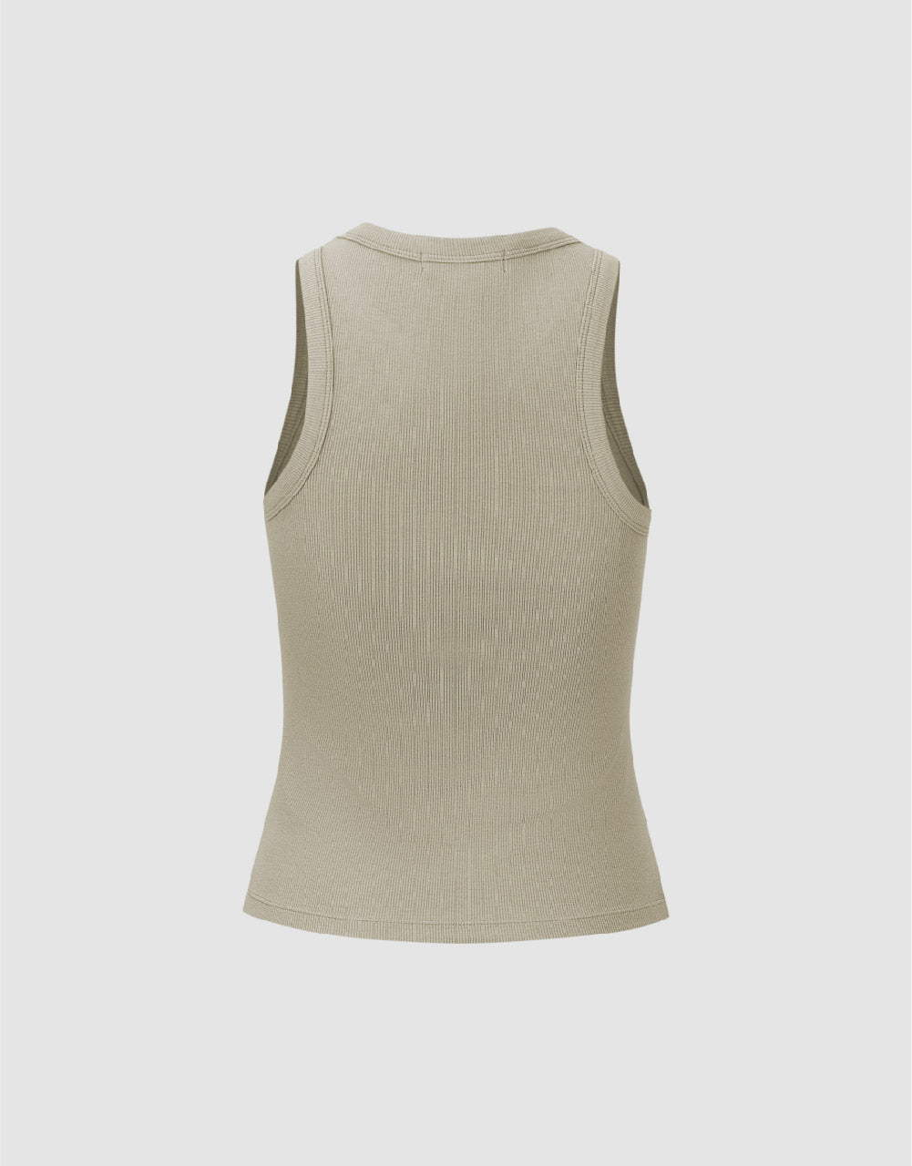 Crew Neck Knitted Tank Top