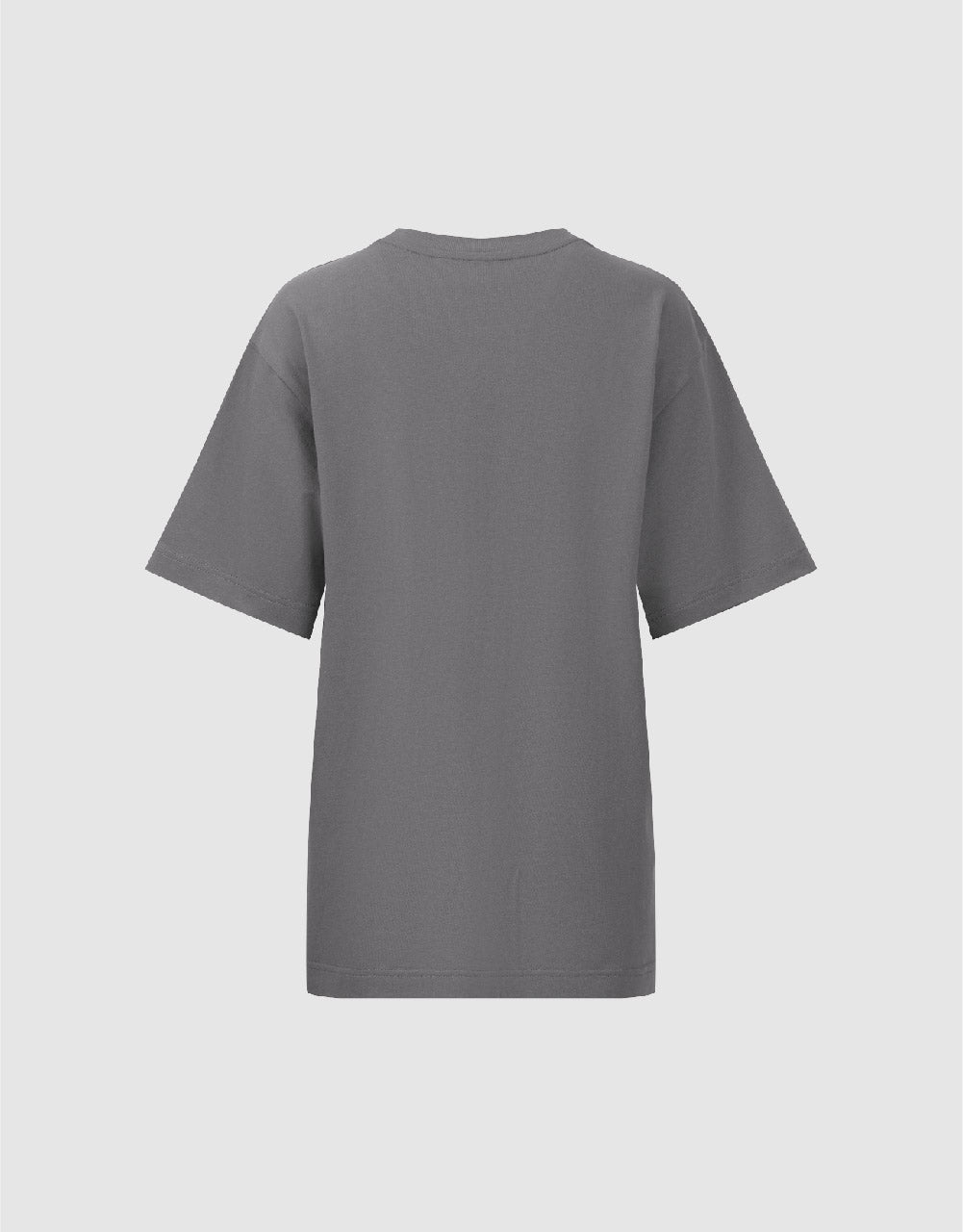 Drop Shoulder Sleeve Crew Neck Loose T-Shirt