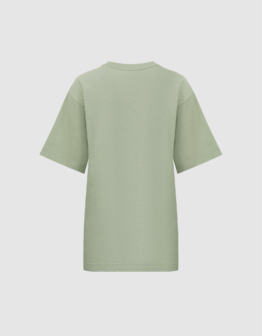 Drop Shoulder Sleeve Crew Neck Loose T-Shirt