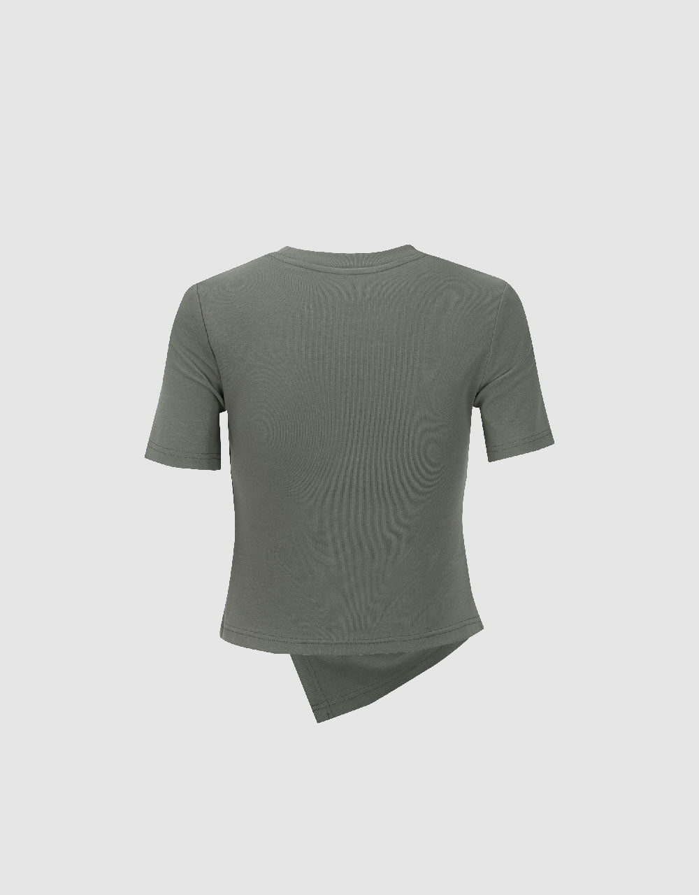 Crew Neck Skinny T-Shirt