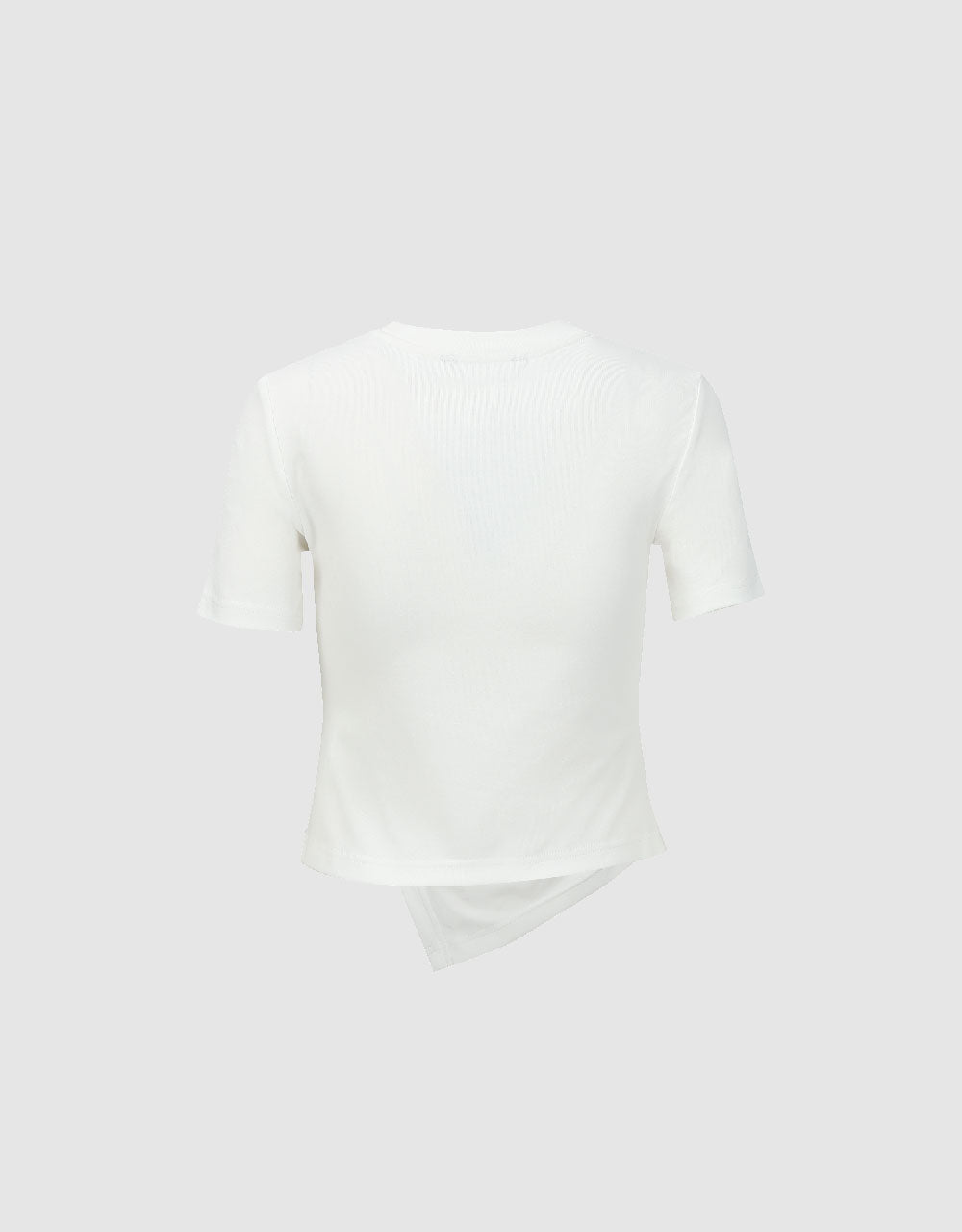 Crew Neck Skinny T-Shirt