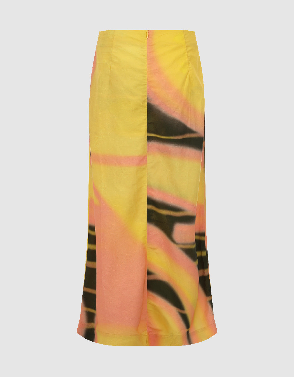 Printed Maxi Straight Skirt