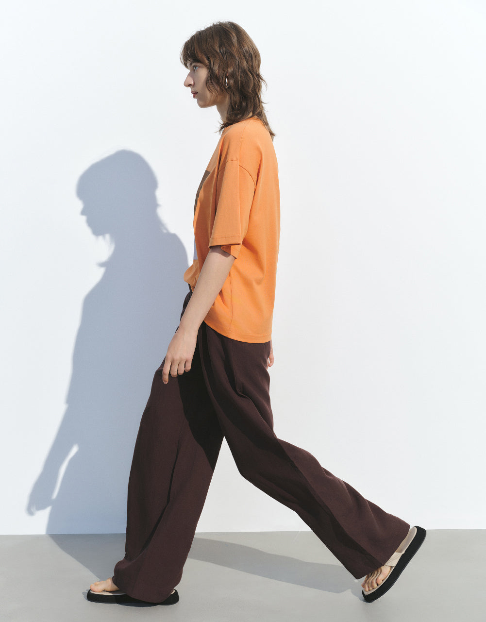Loose Wide-Leg Pants