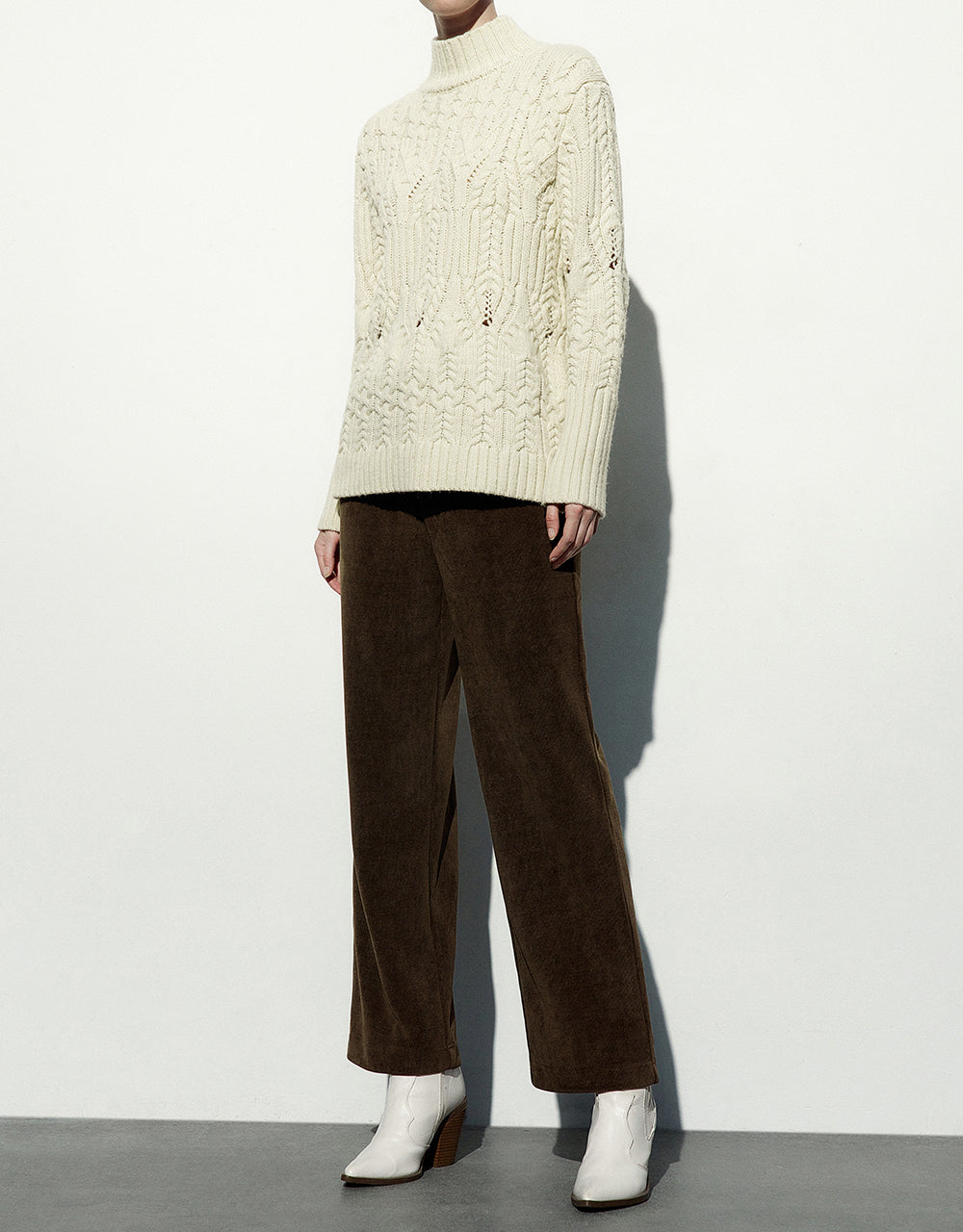 Knitted Straight Pants