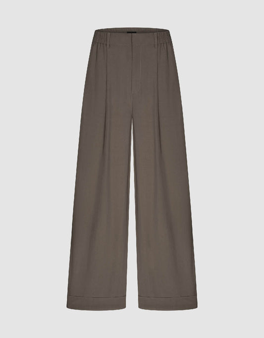 Loose Wide-Leg Pants