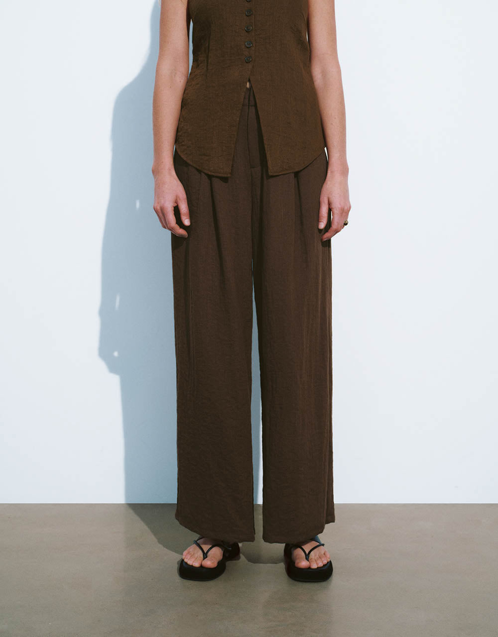 Oversized Wide-Leg Pants