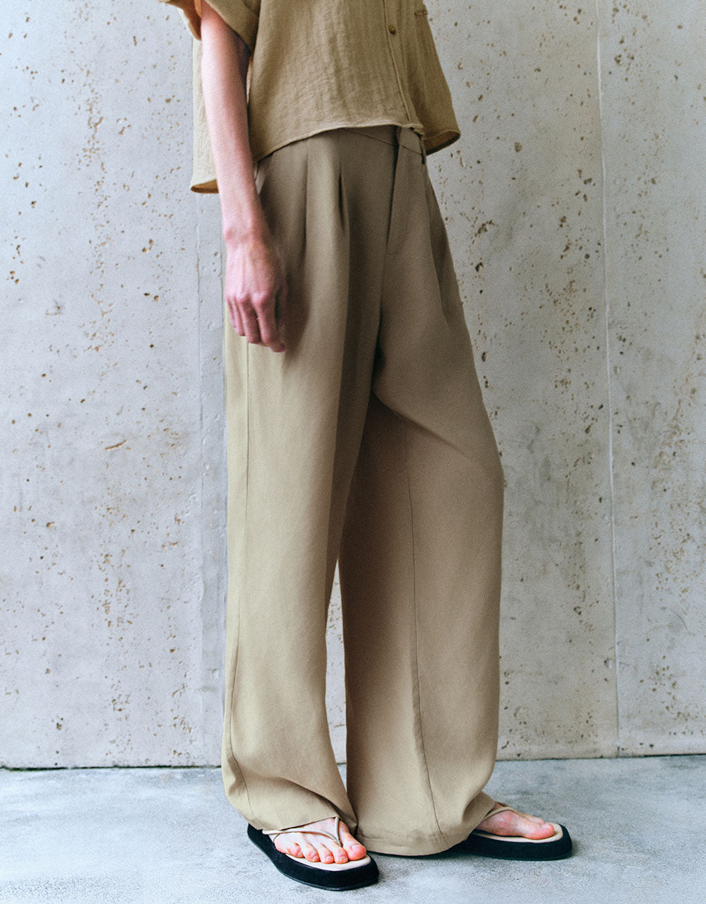 Loose Straight Pants