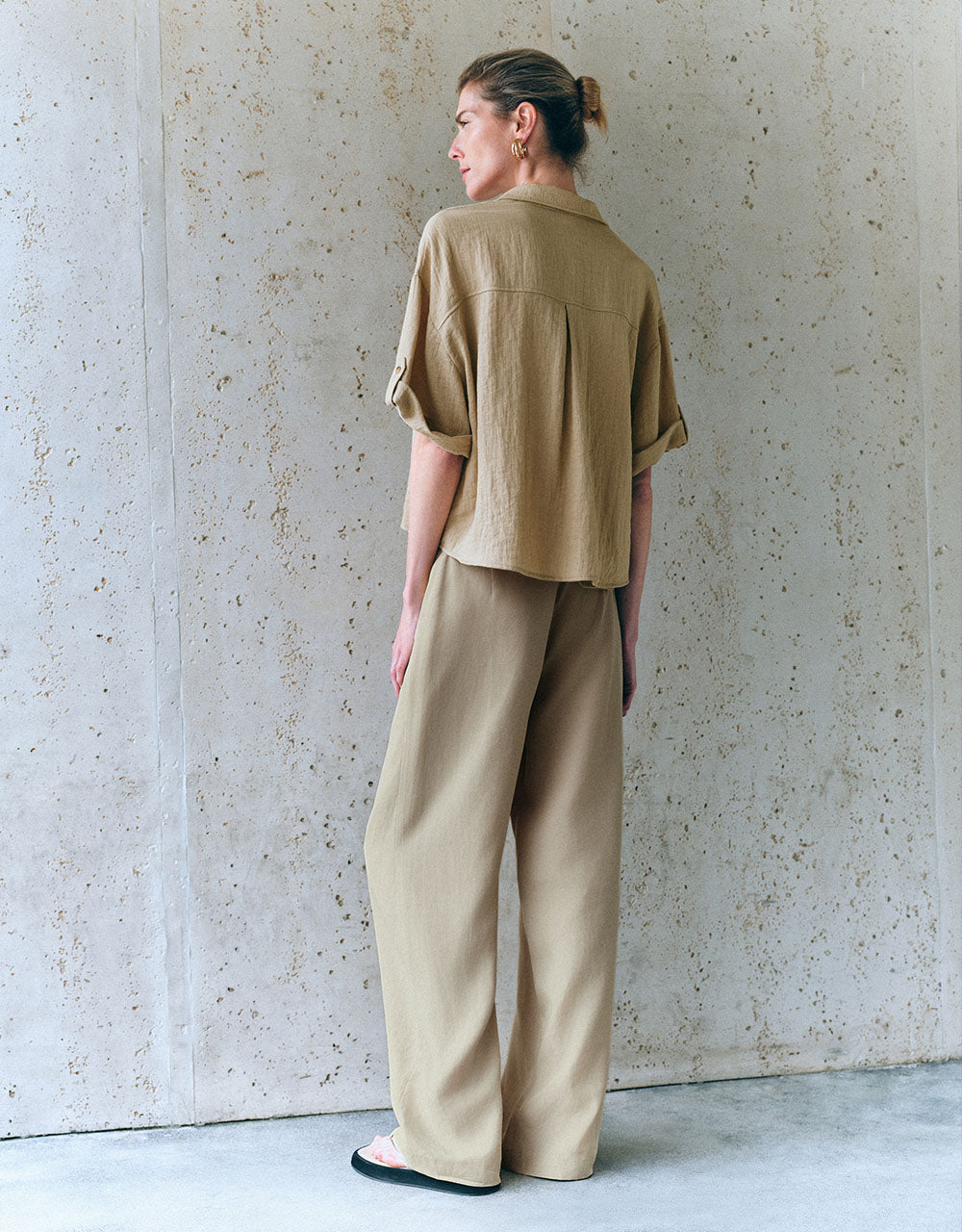 Loose Straight Pants