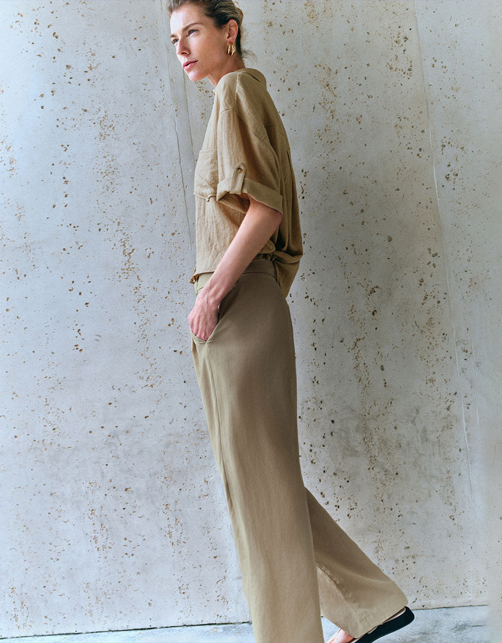 Loose Straight Pants