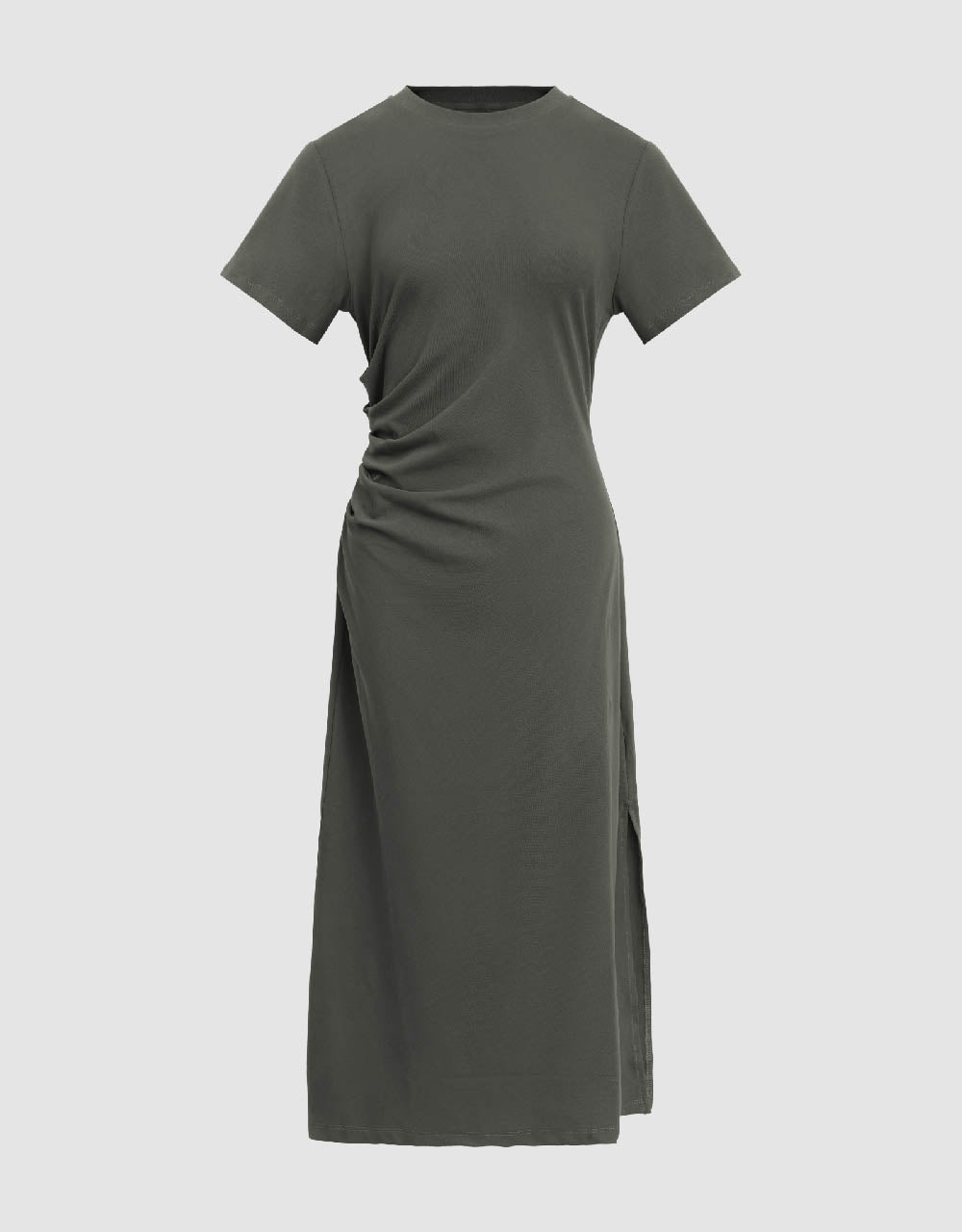 Crew Neck A-Line Dress