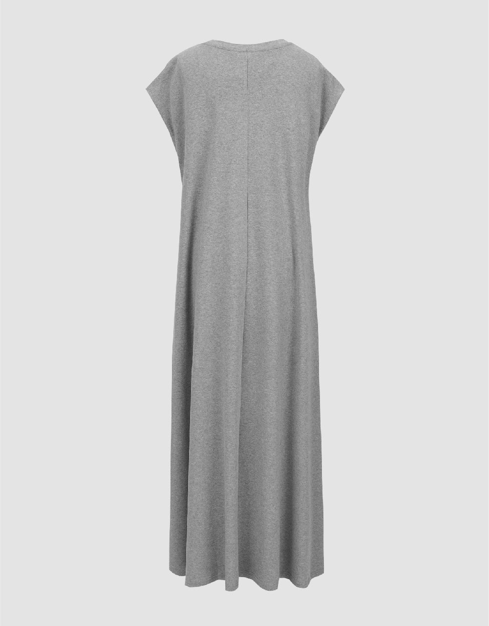 Sleeveless Crew Neck A-Line Dress