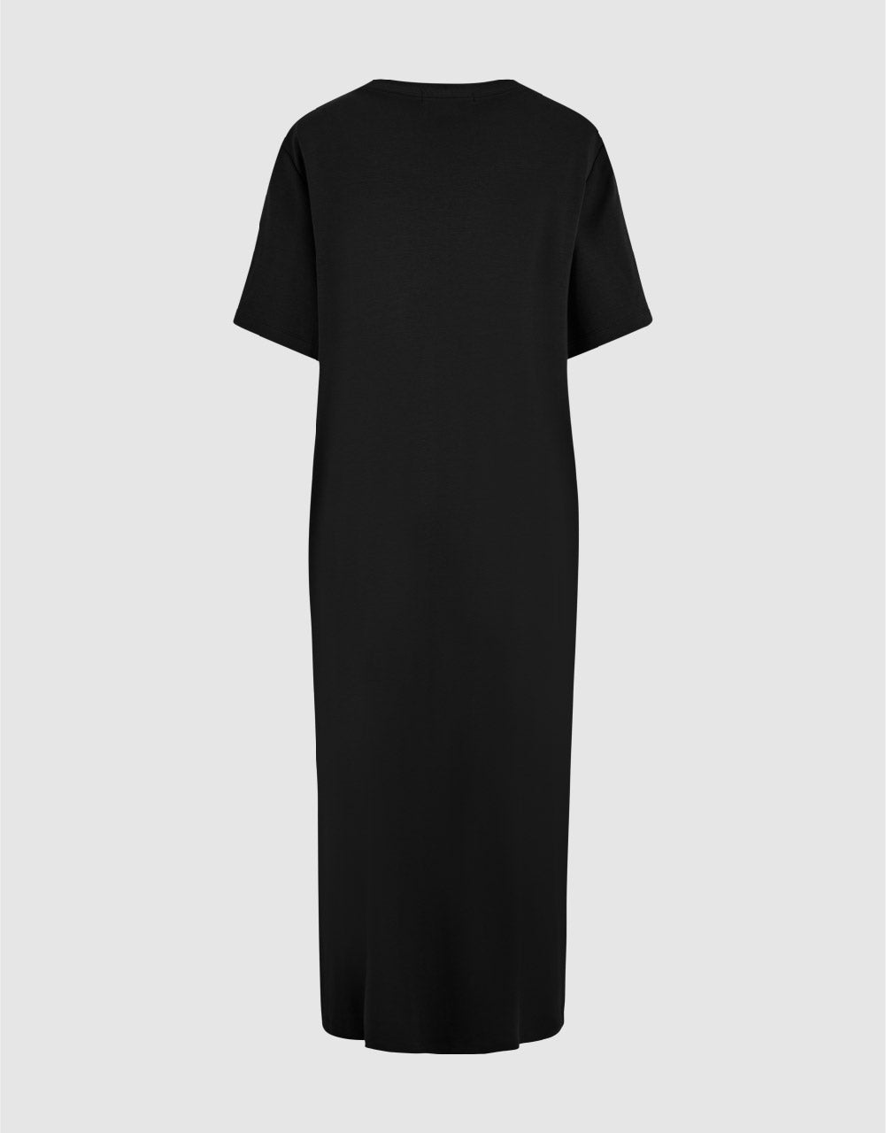 Crew Neck Straight Dress