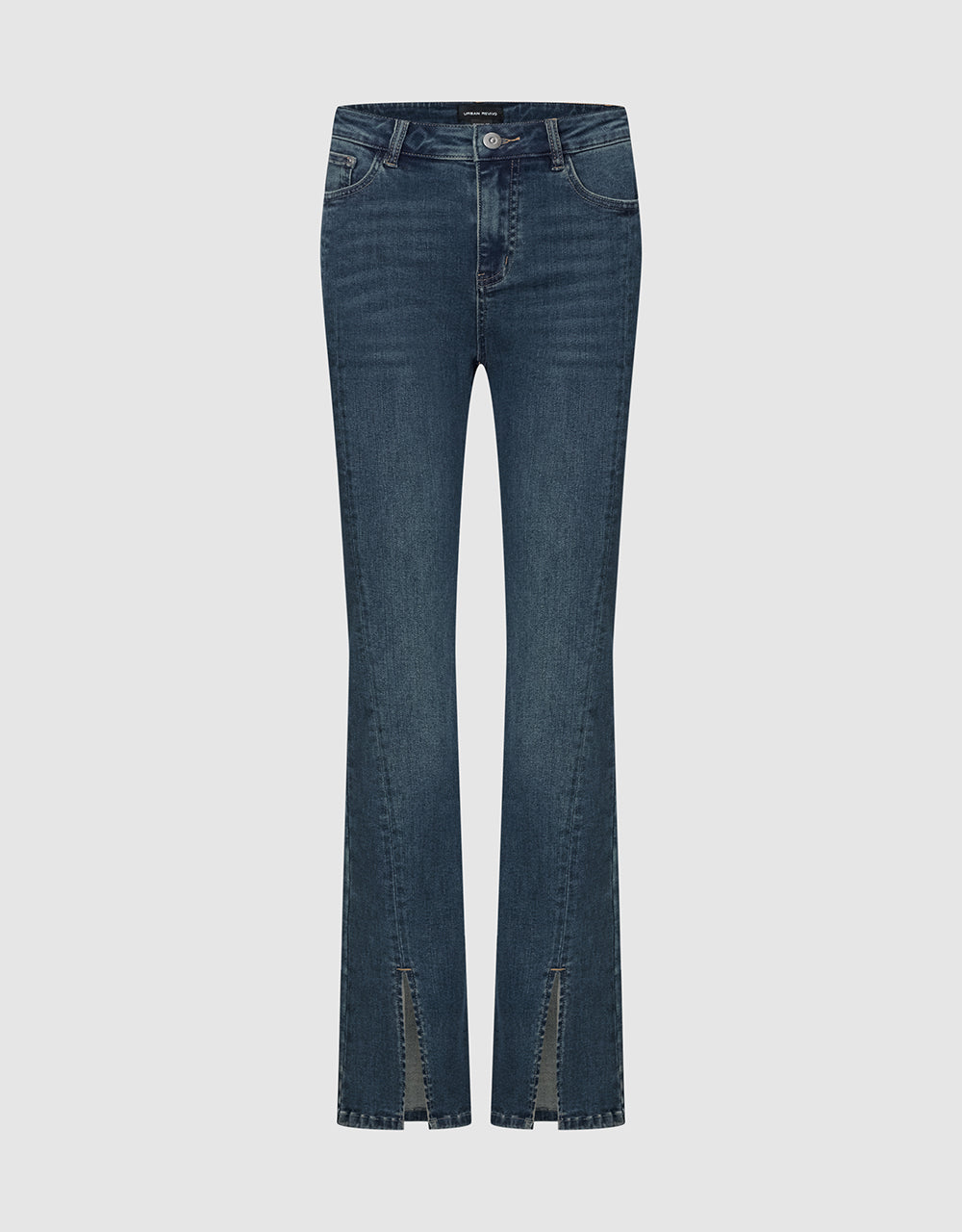 Split Hem Flare Jeans