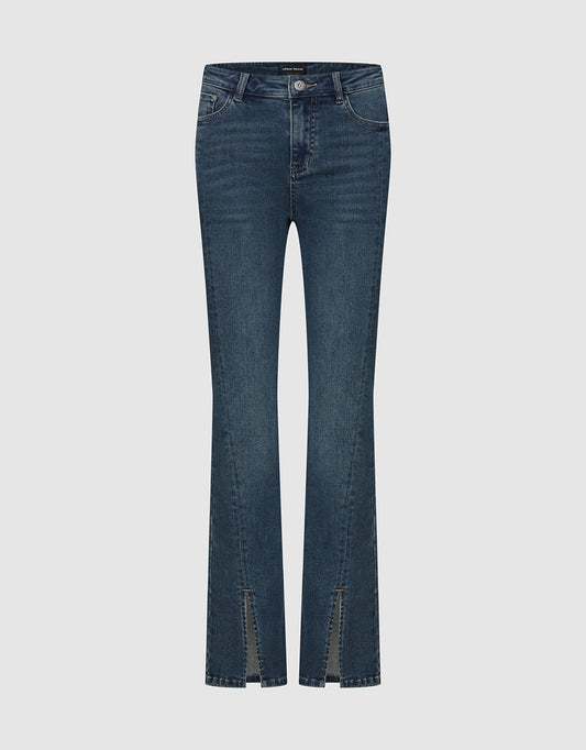 Split Hem Flare Jeans