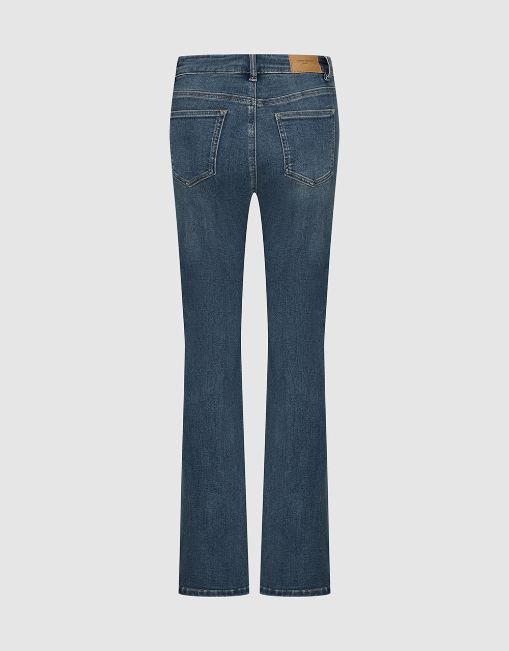 Split Hem Flare Jeans