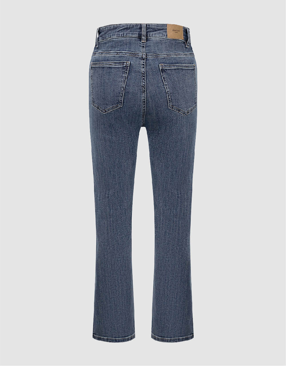 Split Hem Straight Jeans