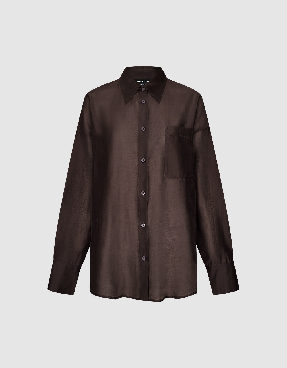 Button Up Straight Shirt