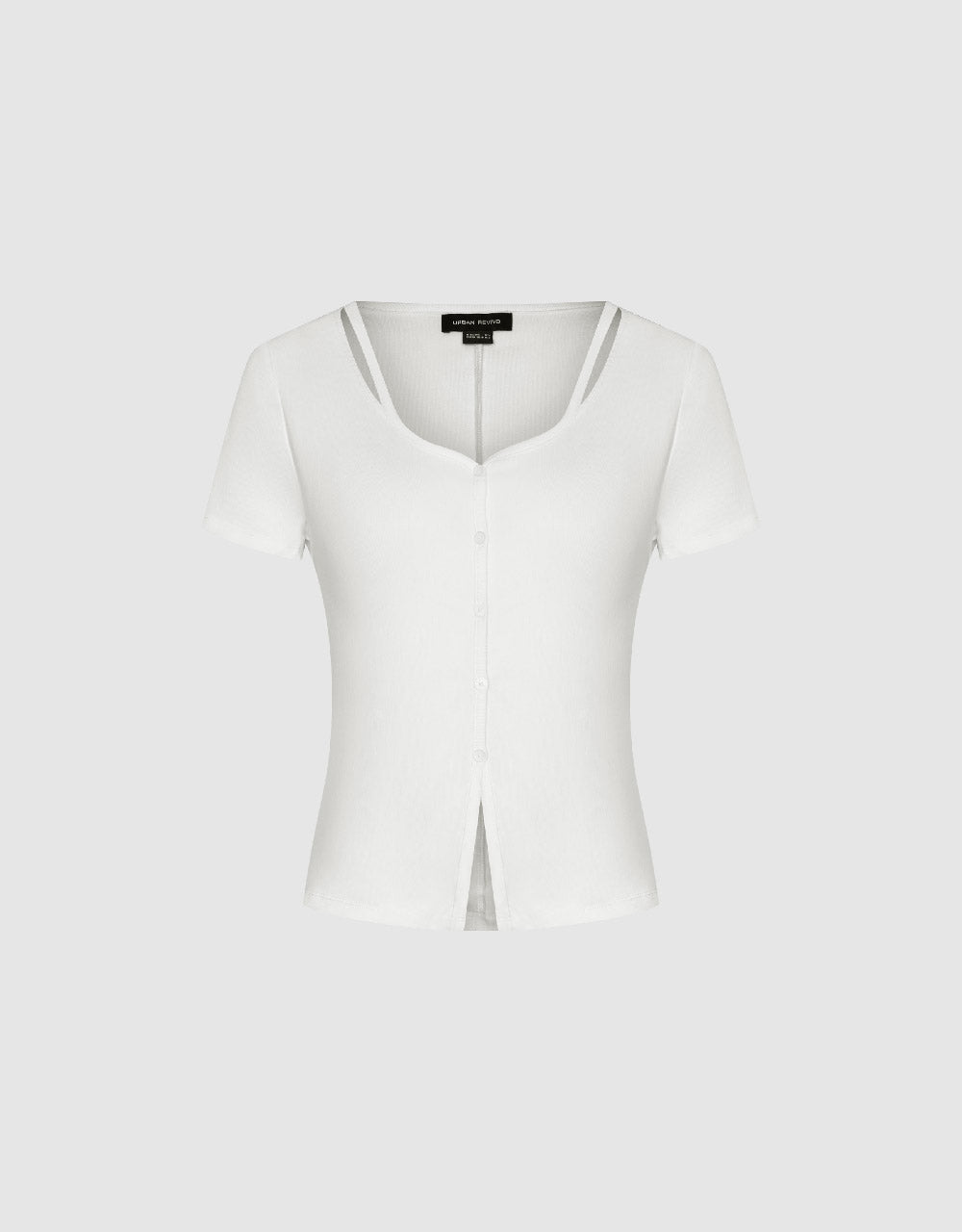 V-Neck A-Line Shirt