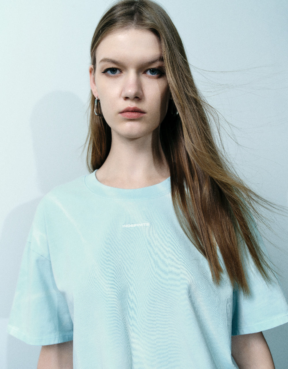 Letter Printed Crew Neck T-Shirt