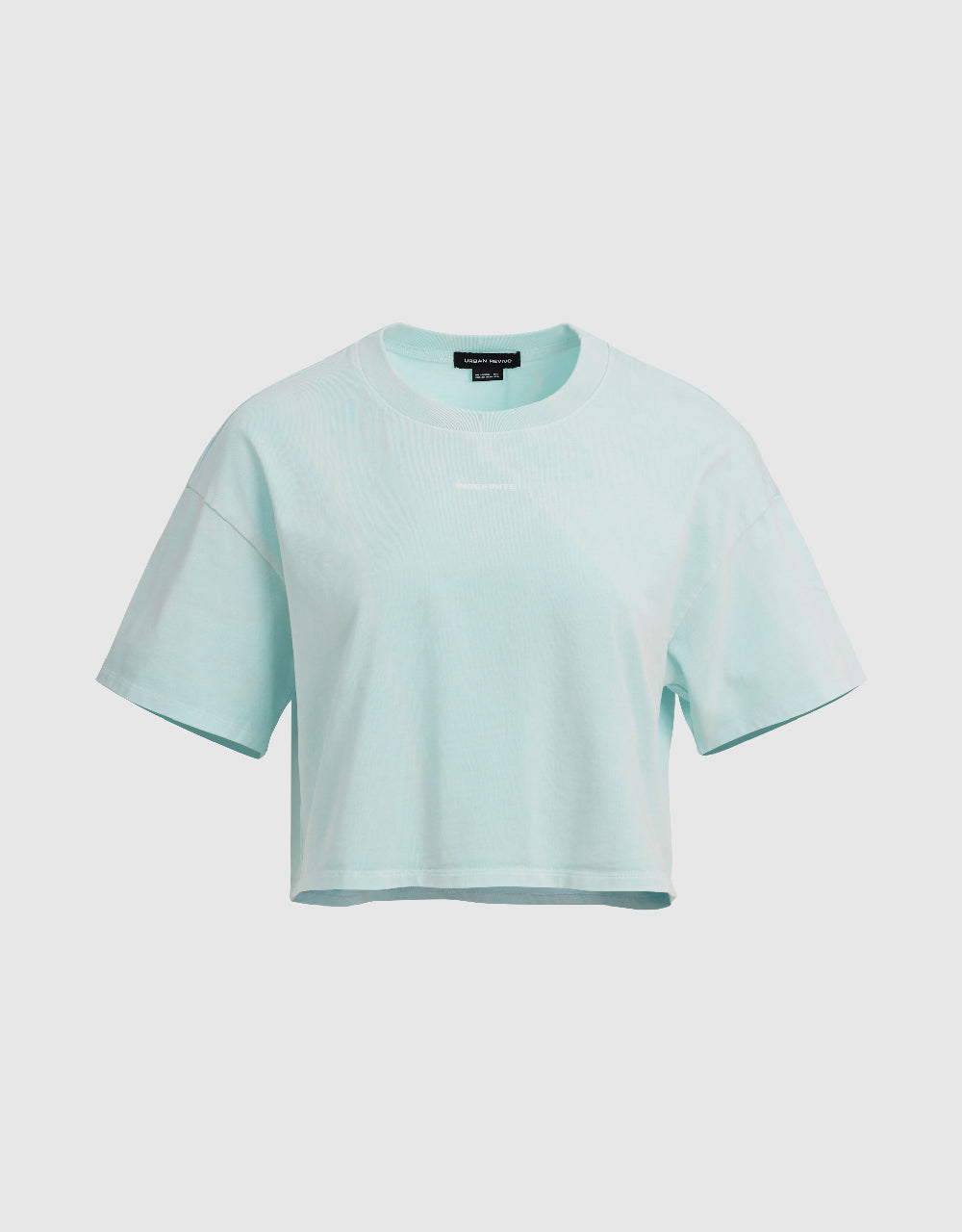 Letter Printed Crew Neck T-Shirt