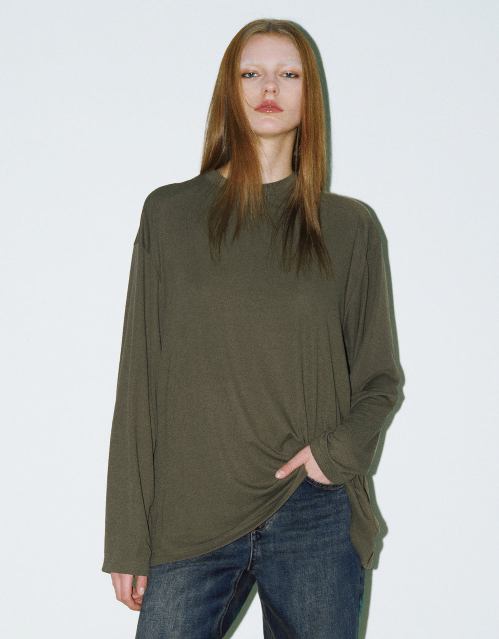 Drop Shoulder Sleeve T-Shirt