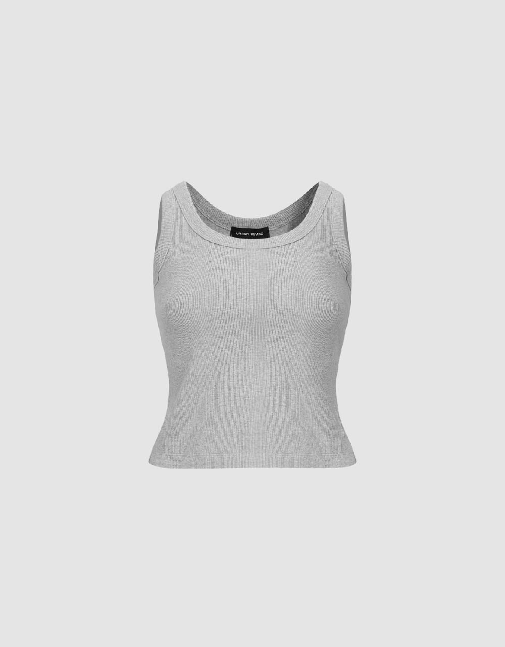 Crew Neck Tank Top