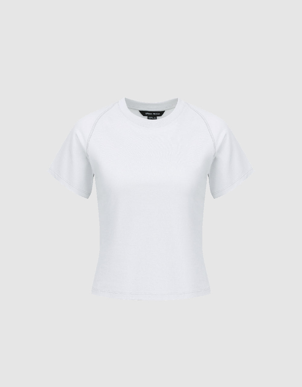 Crew Neck Straight T-Shirt