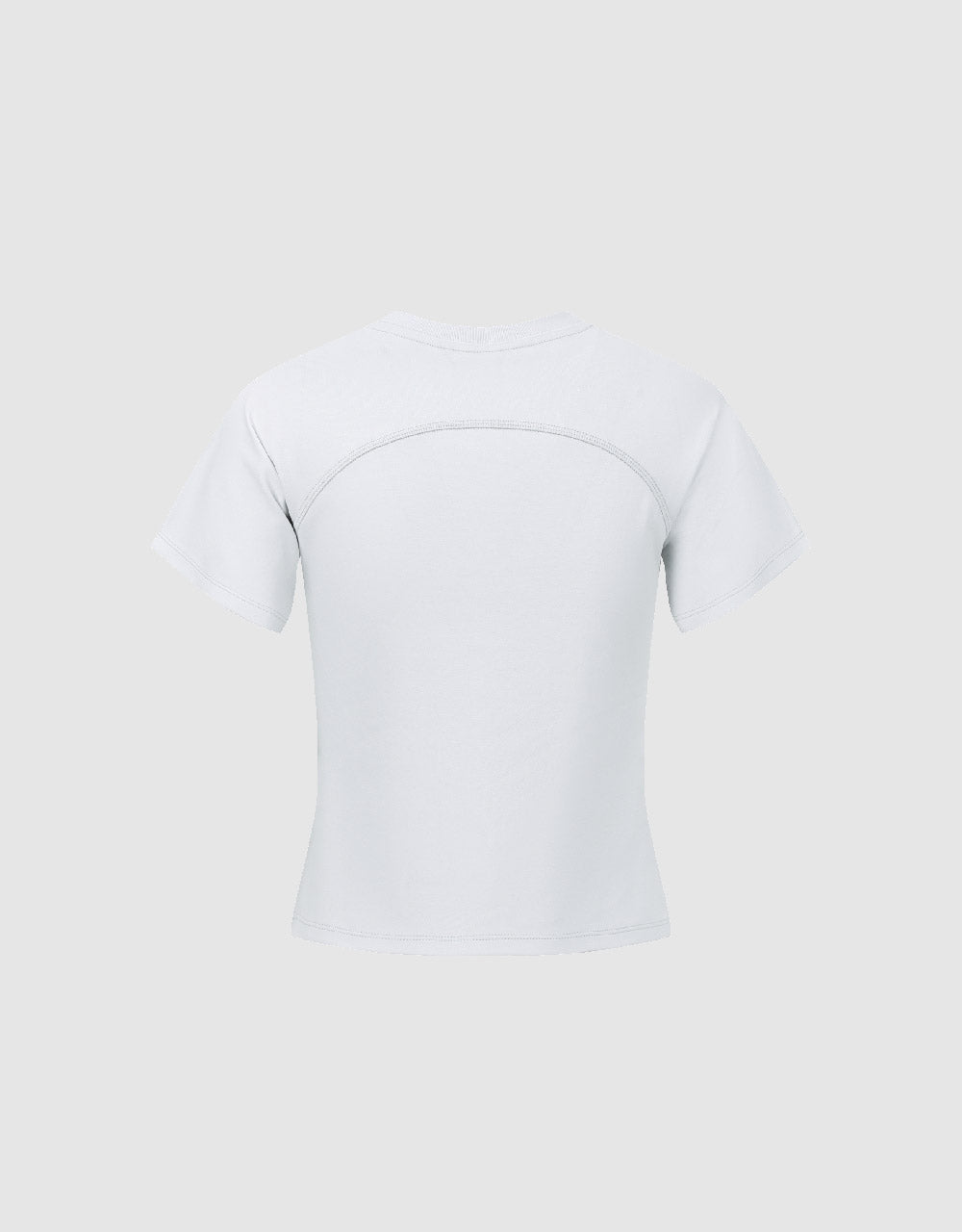 Crew Neck Straight T-Shirt