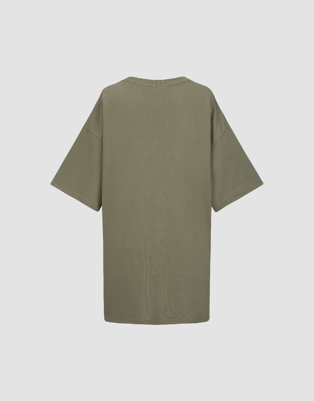 Letter Printed Crew Neck T-Shirt