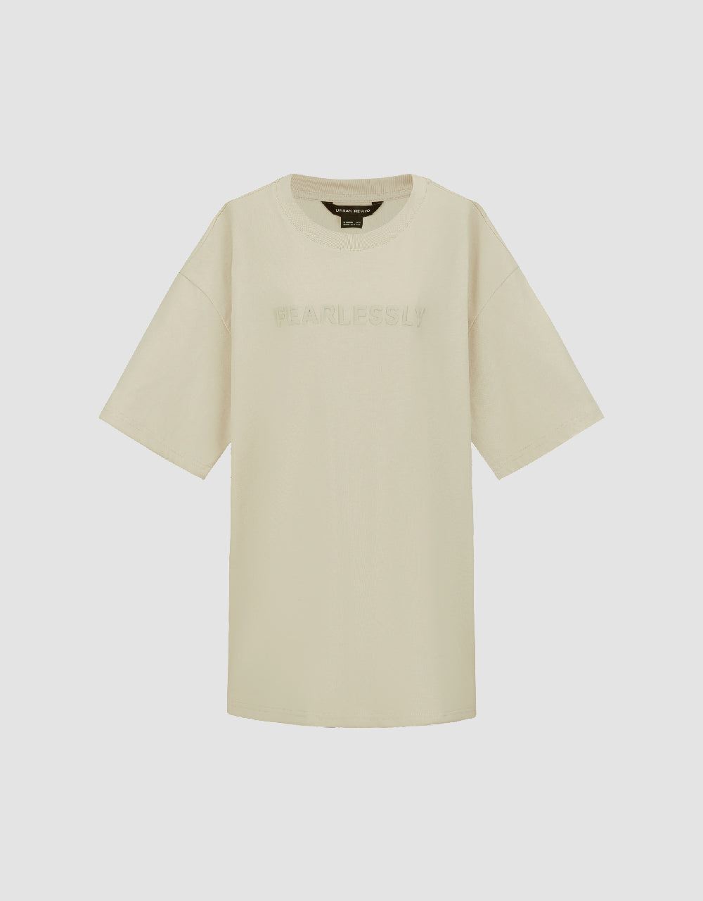 Letter Printed Crew Neck T-Shirt