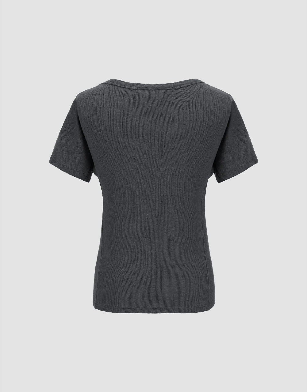 Crew Neck Knitted T-Shirt