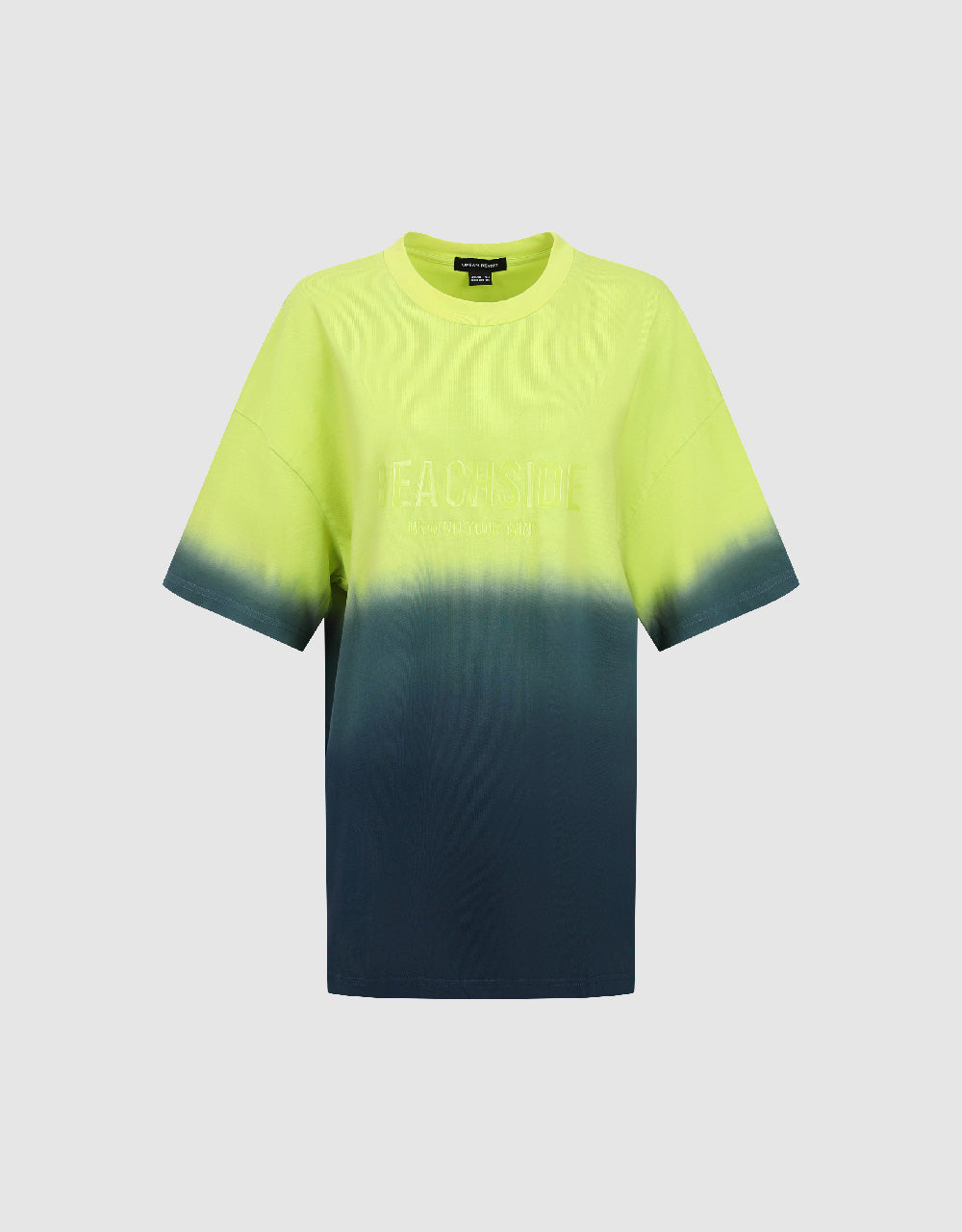 Gradient Crew Neck Loose T-Shirt