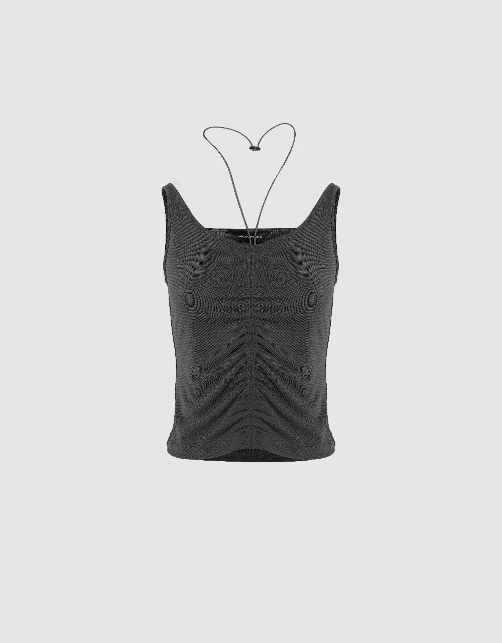 V Neck Cropped Tank Top