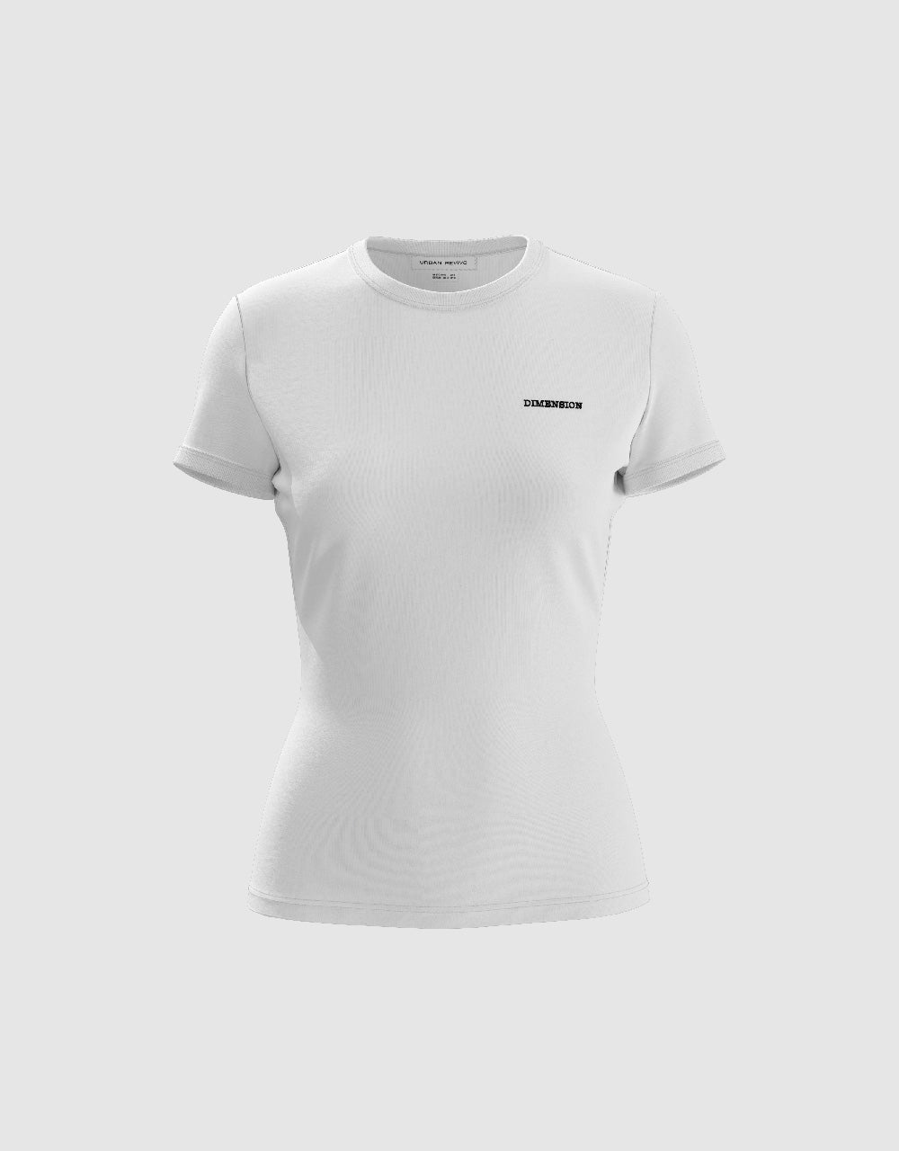 Letter Printed Crew Neck T-Shirt