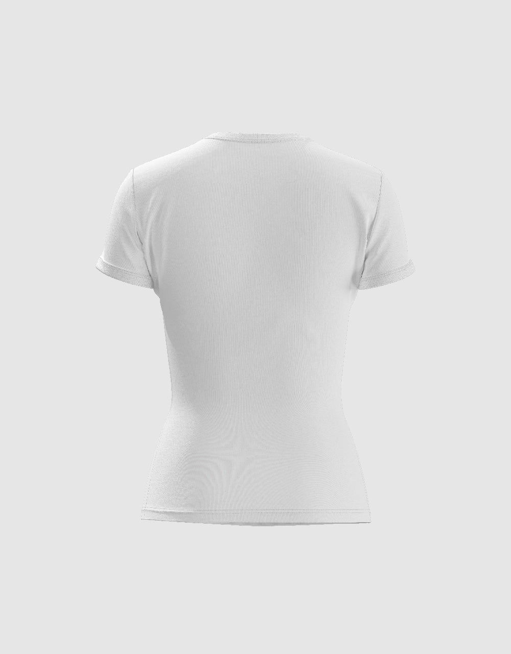 Letter Printed Crew Neck T-Shirt