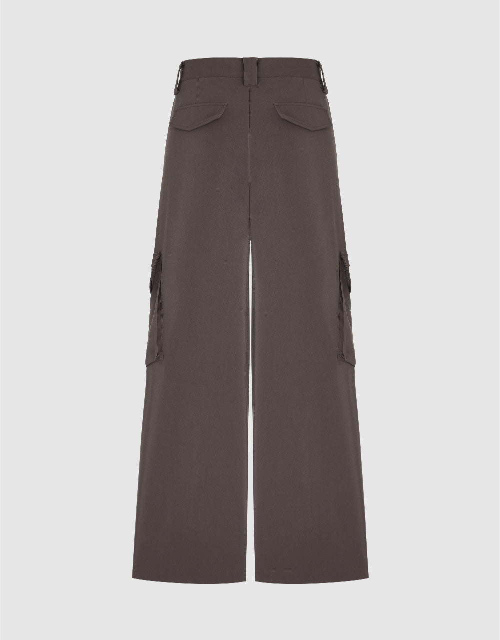 Multi-Pocket Wide-Leg Pants